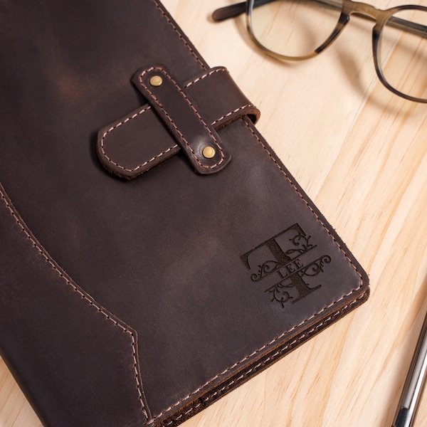 Personalized Leather Journal Etsy