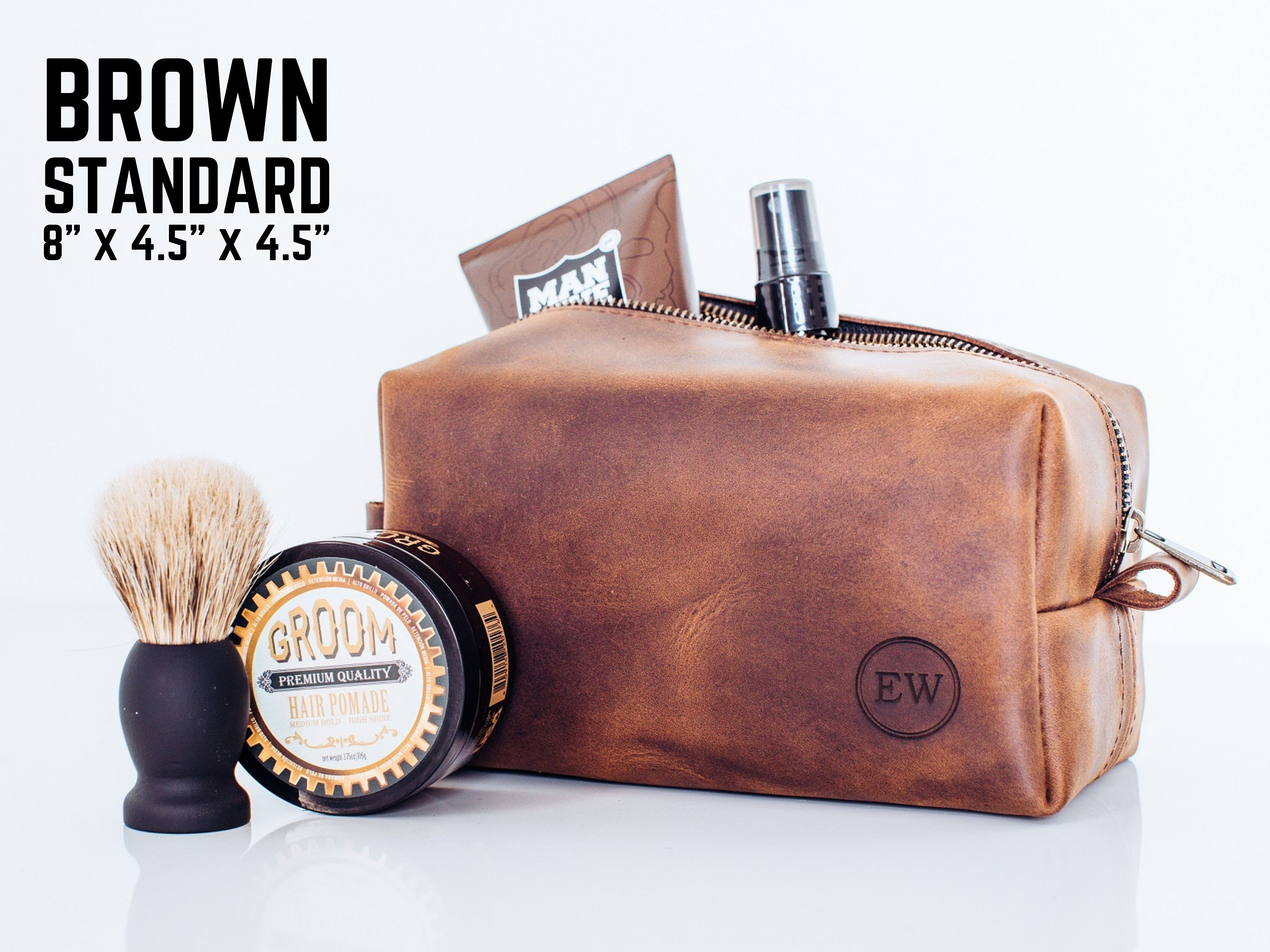 personalized shaving bag