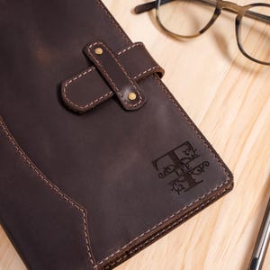 Cuaderno de cuero personalizado / Diario recargable para planificar y alcanzar objetivos diarios / Diario de cuero grabado a mano imagen 18