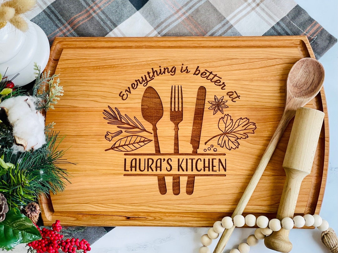 Personalized Cutting Board for Mom Handmade Gift for Mothers Day Etsy