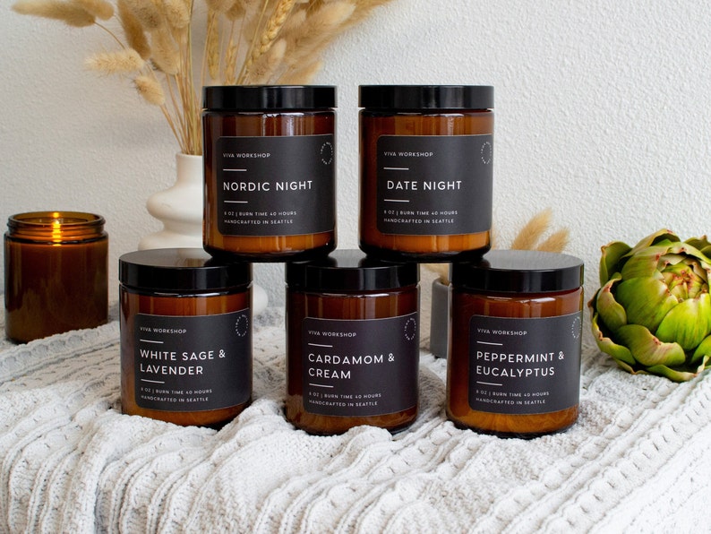 VivaWorkshop Soy Wax Candle