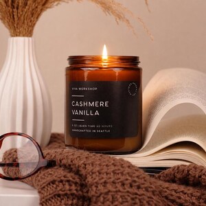 Fall Soy Candle | Pumpkin Spice Candle, Apple Pie Candle, Campfire Candle, Autumn Candle, Fall Home Decor, Thanksgiving Gift, Cozy Fall Gift zdjęcie 4