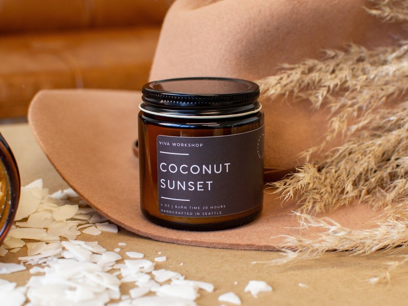 VivaWorkshop Soy Wax Candle - Thumbnail 3