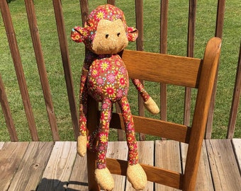 Monkey Made from Clothes