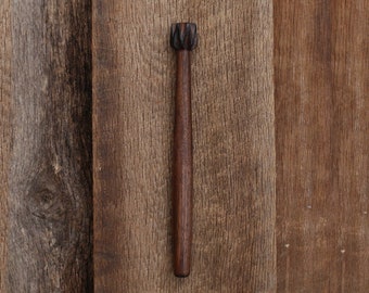 Hot Chocolate Frother | Muddler | Spurtle | Handmade Walnut Wood