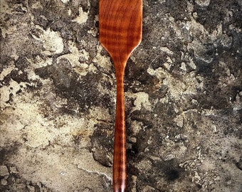 Mini spatule vierge en bois d'érable torréfié pour sculpteurs amateurs | Kit DIY