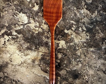 Roasted Maple Wooden  Mini Spatula Blank For Home Carvers | DIY kit