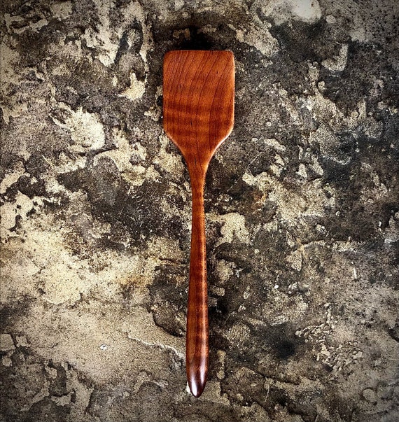 Roasted Maple Wooden Mini Spatula Blank for Home Carvers DIY 