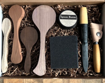 Le kit complet de fabrication de cuillères en bois DIY