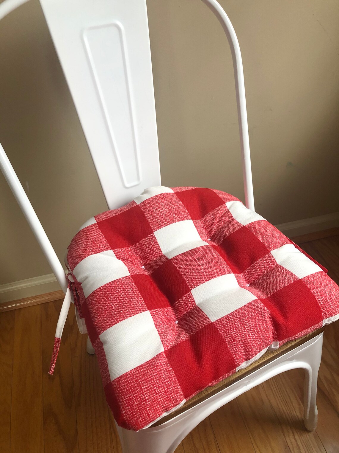 Farmhouse/industrial/metal Chair Cushions/outdoor & Etsy