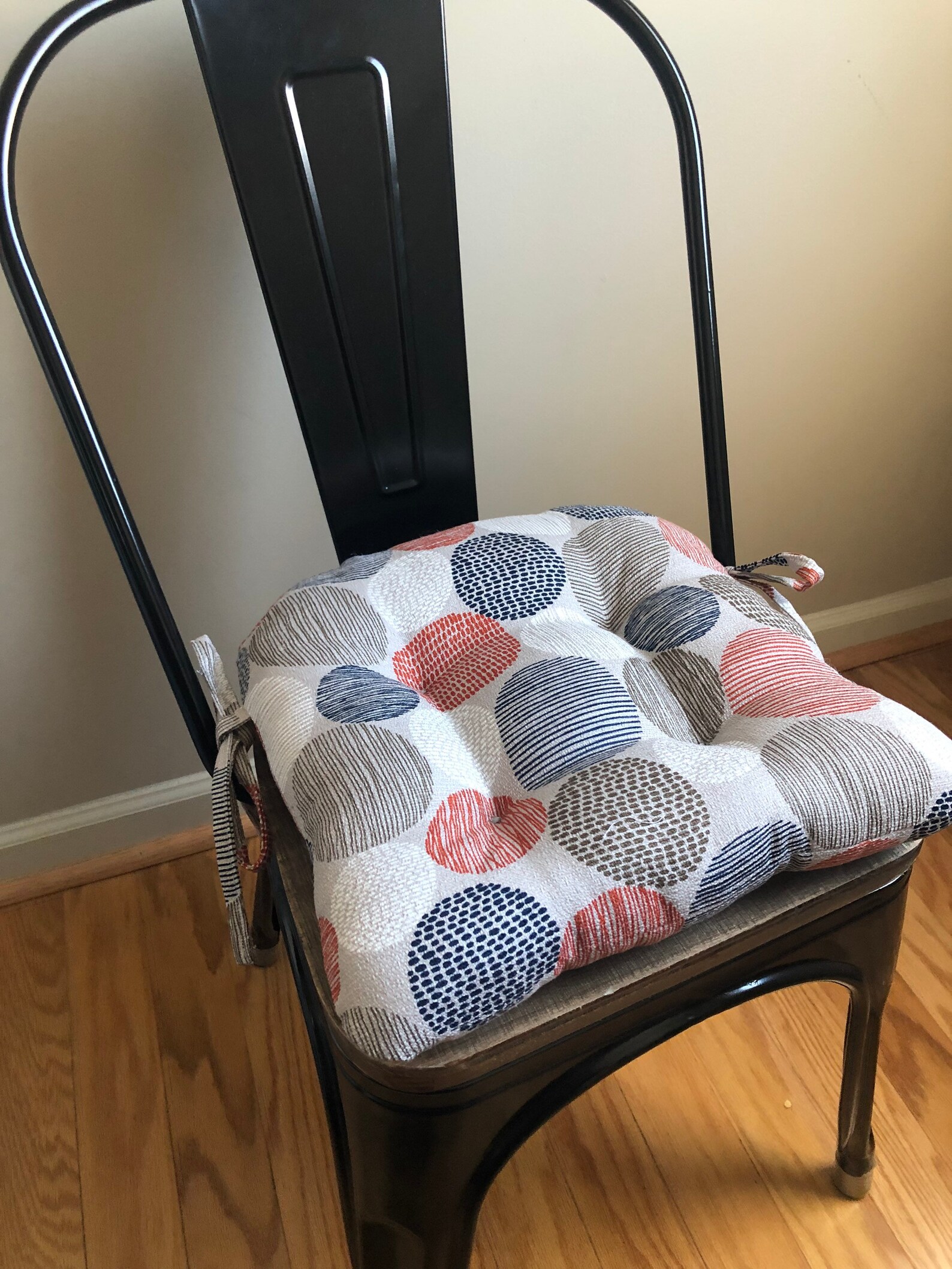 Farmhouse/Industrial/Metal Chair cushions/14x14 Etsy