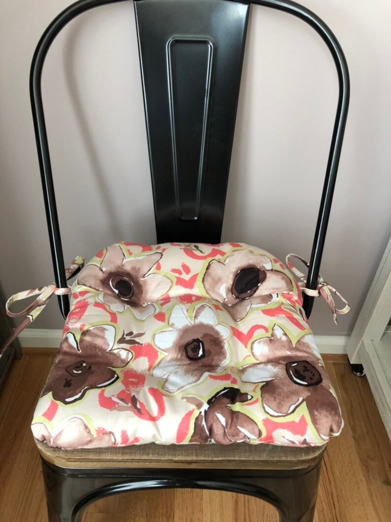 Farmhouse/Industrial/Metal Chair cushions/14x14 Etsy