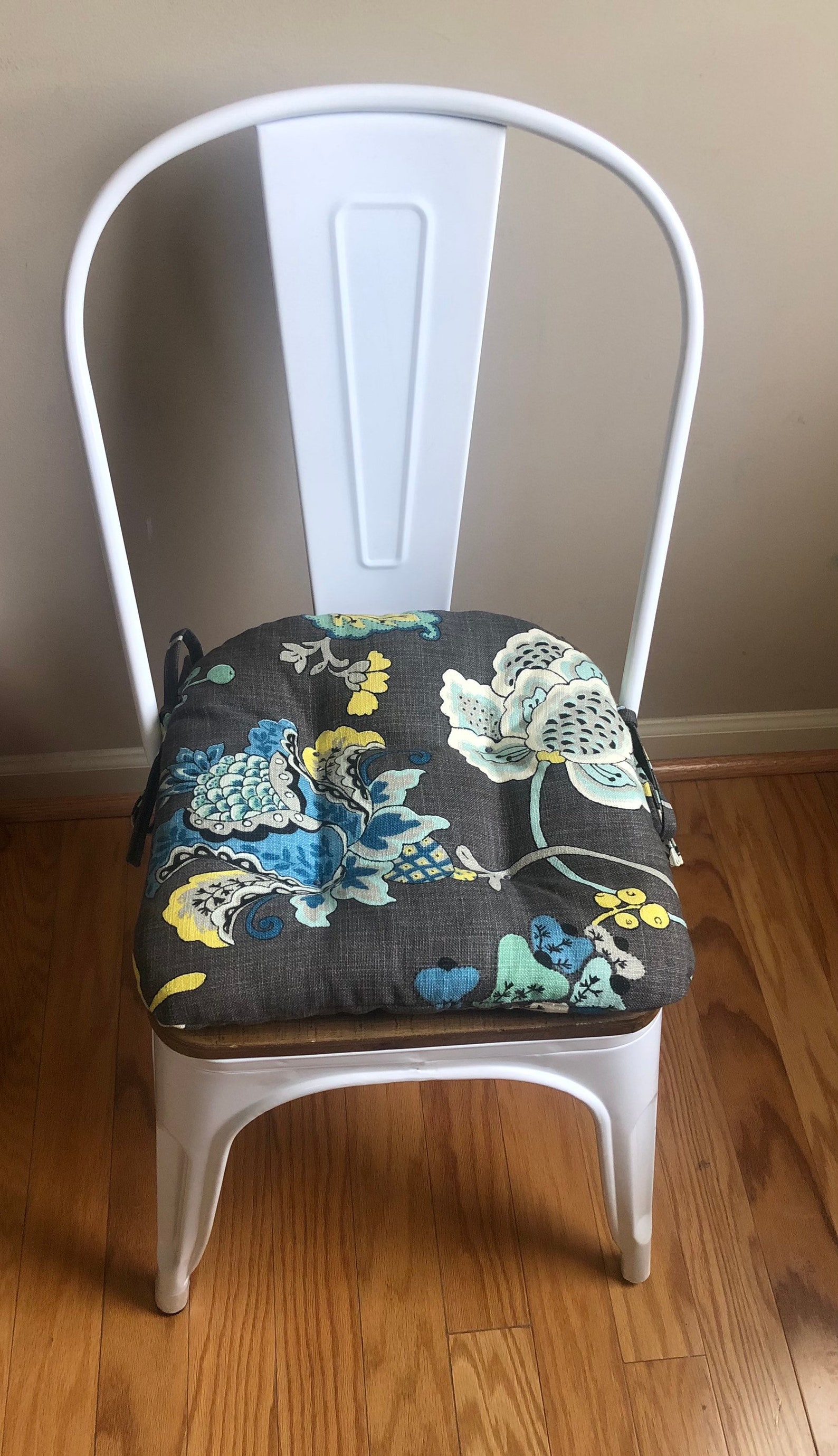 Farmhouse/Industrial/Metal Chair cushions/14x14 Etsy