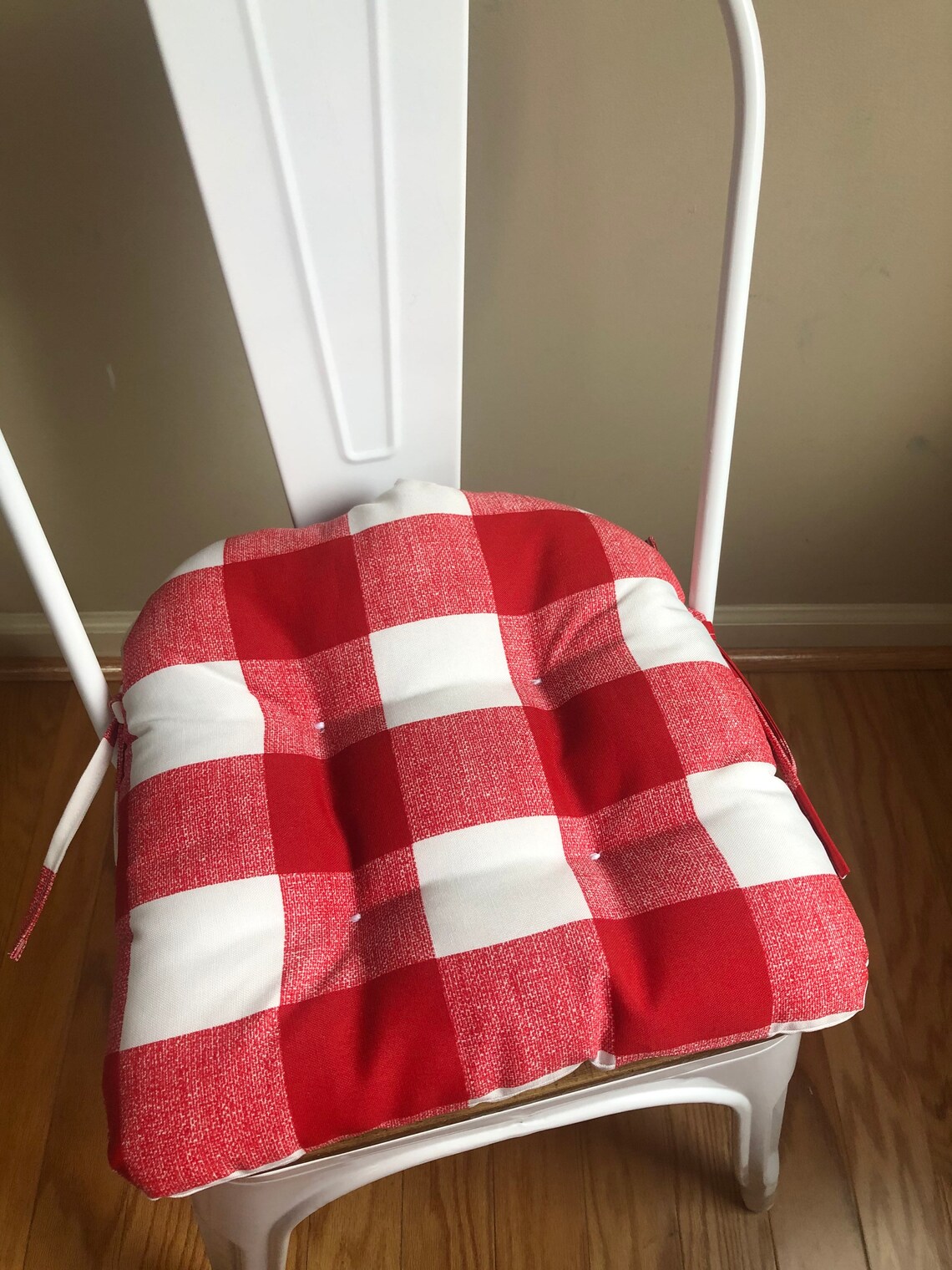 Farmhouse/industrial/metal Chair Cushions/outdoor & Etsy