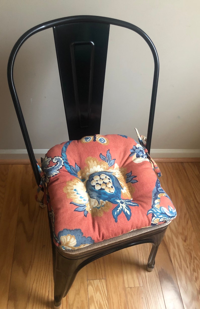 Farmhouse/Industrial/Metal Chair cushions/14x14 Etsy