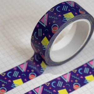 Arcade Carpet Washi Tape - Stationery Tape - Cute Stationery - Nerdy Stationery - Kawaii - Bullet Journal - Washi Tape