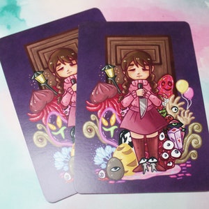 Dream Diary - Yume Nikki Art Print - RPG Maker - Madotsuki - Yume Nikki - Spooky Art Printing - Mini Art print