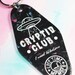 Cryptid Club Motel Keychain // Cryptid Charm - Cute Keychain - Ita bag - UFO Charm