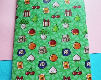 Island Goodies Notebook - Dotted Notebook - Cute Stationery - Animal Crossing