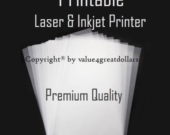 Premium Quality 100 Sheets A5 Vellum Translucent Tracing Paper 115gsm Home Laser Inkjet Printer Printable (Size Available: A4 A3 A2 A1)