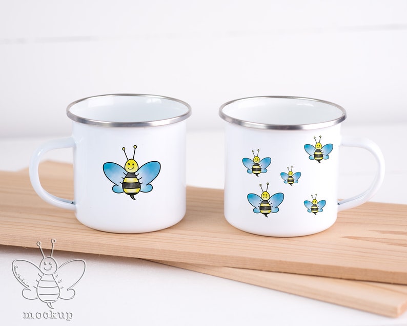 Download Camp Mugs 10oz white sublimation blank mockup white | Etsy