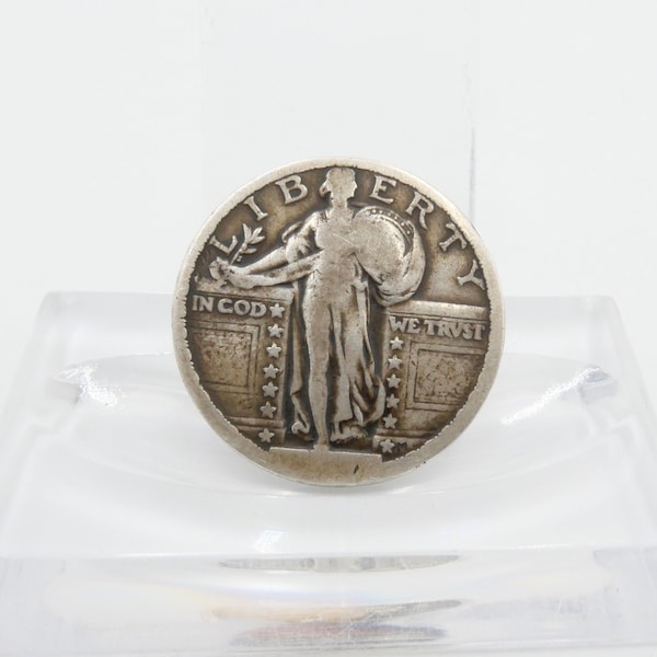 USA Vereinigte Staaten Standing Liberty Silber Quarter Dollar