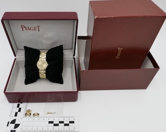 Piaget Dancer quartz ladies&#39; watch with diamonds 750/18K Lady Ø 23.4 mm Ref. 80564K81