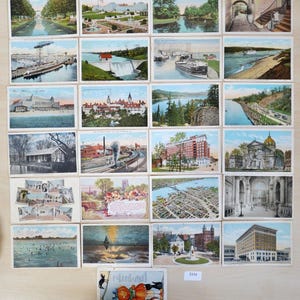 cartes postales anciennes cartes postales timbre-poste Washington Chicago Philadelphie USA