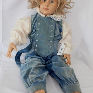 Old Hildegard Günzel Vinyl Doll China 75 cm Girl (ALLAN)