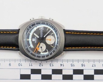 TISSOT 45501 Chronograph 39 Mm Men's Wristwatch Cal. 2170 Panda