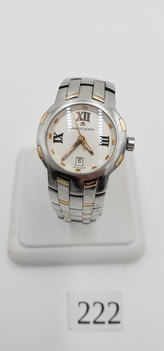 Maurice Lacroix Milestone Ref. 79861 Stainless Steel 18 Karat Gold