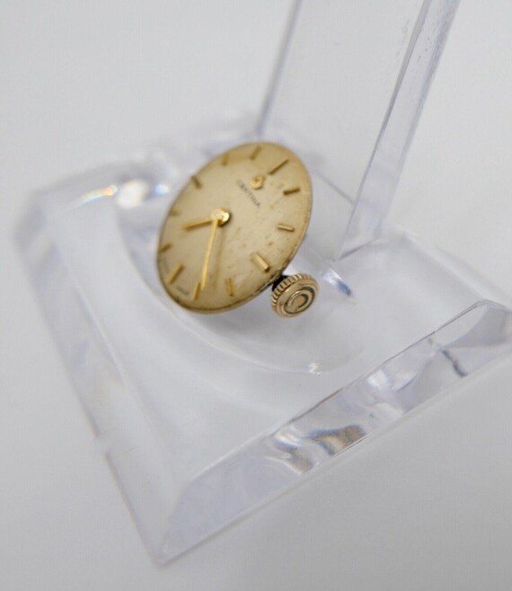 Pièce Montre Certina Vintage - Chaussée Minutenrohr (canon De Minutes) Réf. 240 Ht 206, NOS