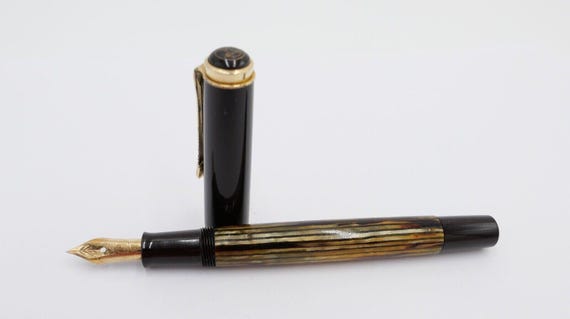 PELIKAN 400 Fountain Pen 585 / 14ct Gold Nib E Piston Filler
