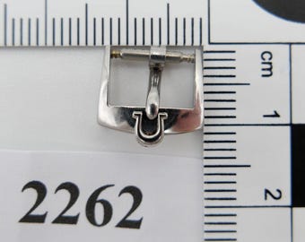 Original vintage Omega stainless steel pin buckle wristwatch 10 mm clasp buckle