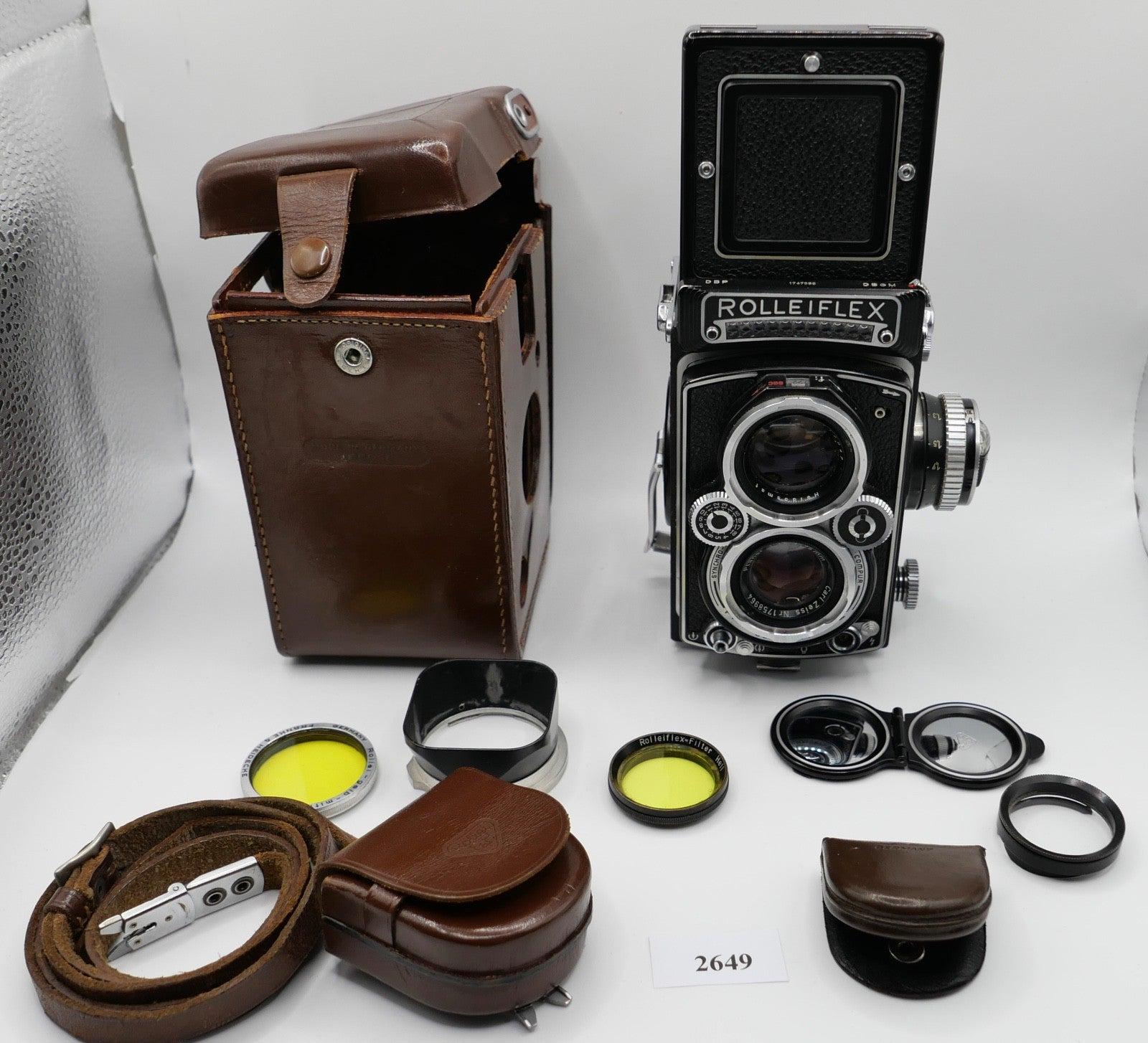 Franke & Heidecke Rolleiflex Rollei Werke Model 3.5C With