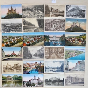 cartes postales anciennes cartes postales timbres VILLES PAYSAGES Empire allemand