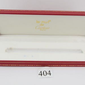 Must de Cartier ink fountain pen fountain pen ETUI BOX 18 x 6 cm