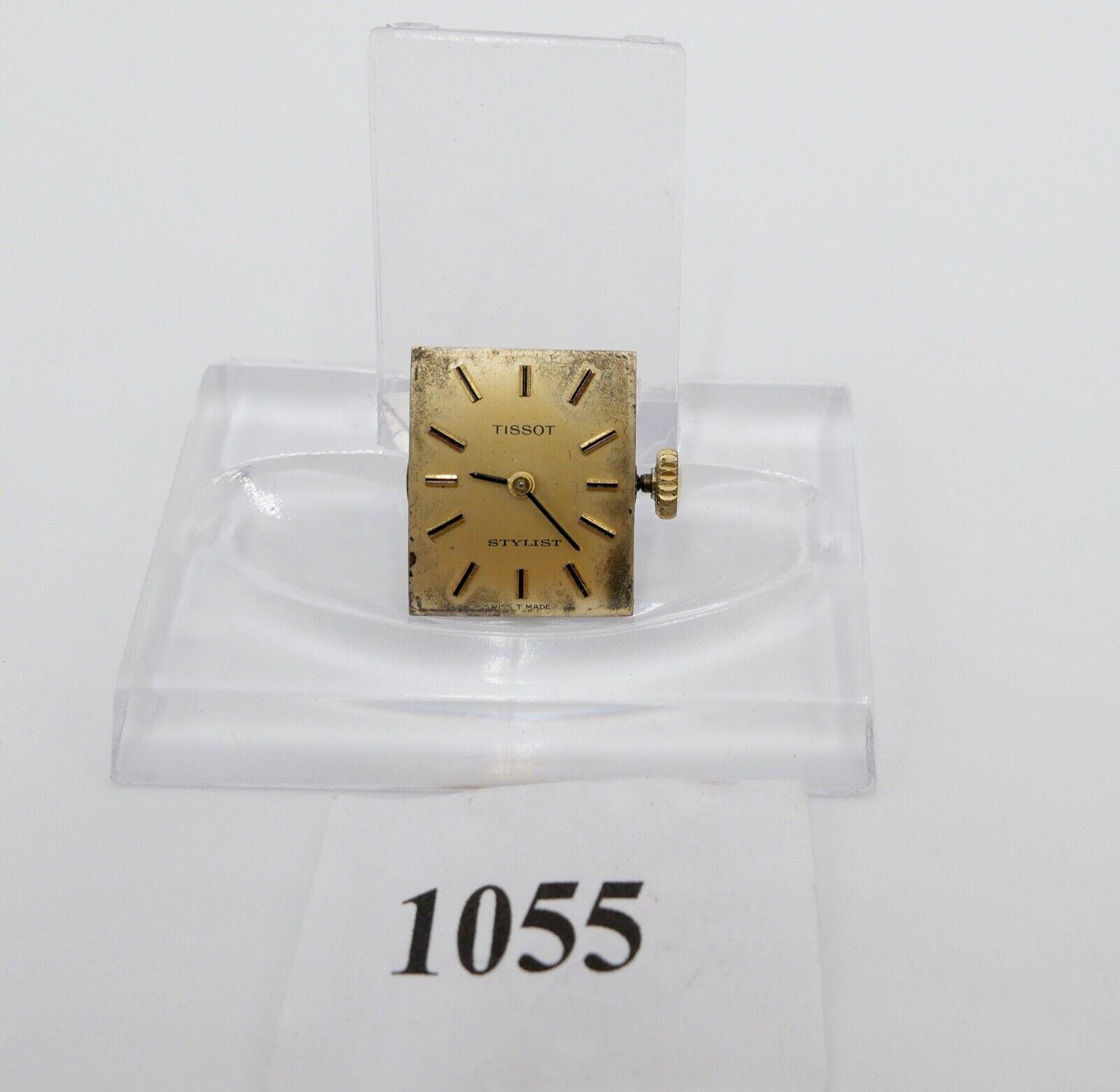 Mouvement Et Cadran Tissot Stylist 709-2 (1/4744) - Mécanique à Remontage Manuel, Occasion, Nécessite Service