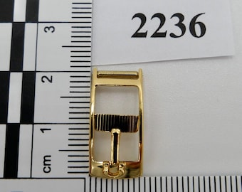 original alte omega dornschließe vergoldet plaque armbanduhr 8mm clasp buckle