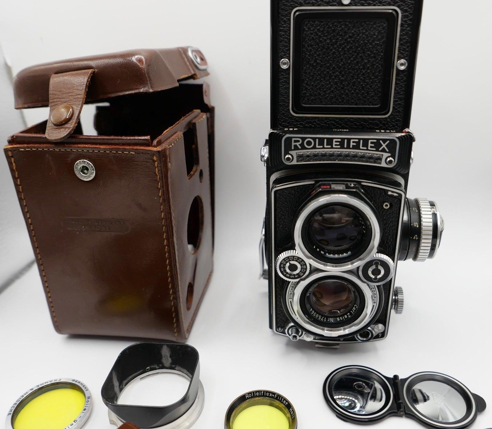 Franke & Heidecke Rolleiflex Rollei Werke Model 3.5C With