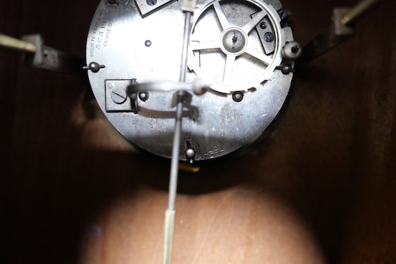 Large pendulum table clock Societe Clusienne S.C.… - image 5