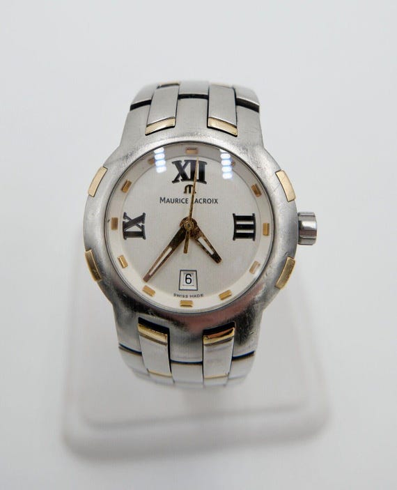 Maurice Lacroix Milestone Ref. 79861 Stainless Steel 18 Karat Gold
