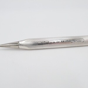 old pencil mechanical pencil made of silver 935 vintage KAUFHOF 10 years anniversary