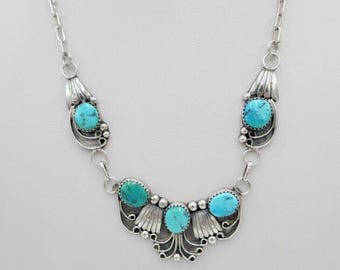 Vintage Australian Silver Coin Necklace - 15 1/2