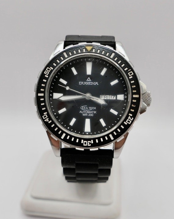 2000s Dugena Sea Tec WR 200 Automatic 8205 60941 Cal. 2788 Diver's