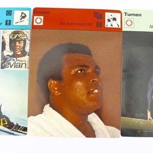 Ediciones Rencontre S.A. Lausana 1977 "Boxeo Gimnasia Esquí" Ali Mittermaier