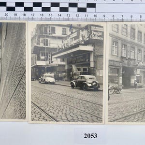 Foto 3x PALI Palast Lichtspiele Herrenstrasse Karlsruhe de 1938