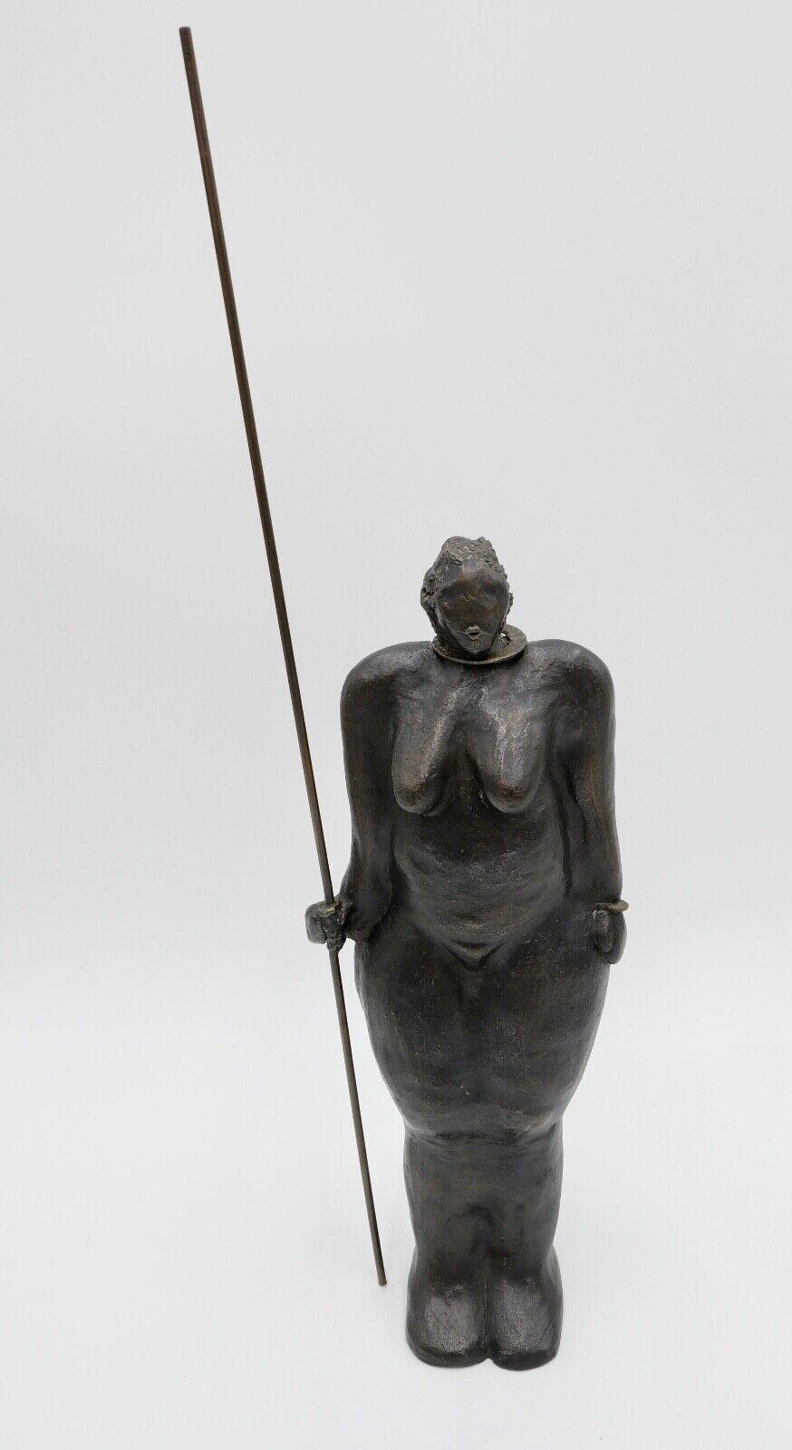 古いブロンズ像彫刻 ヴィーナス像 アフリカ 40cm ACT ヴィーナス