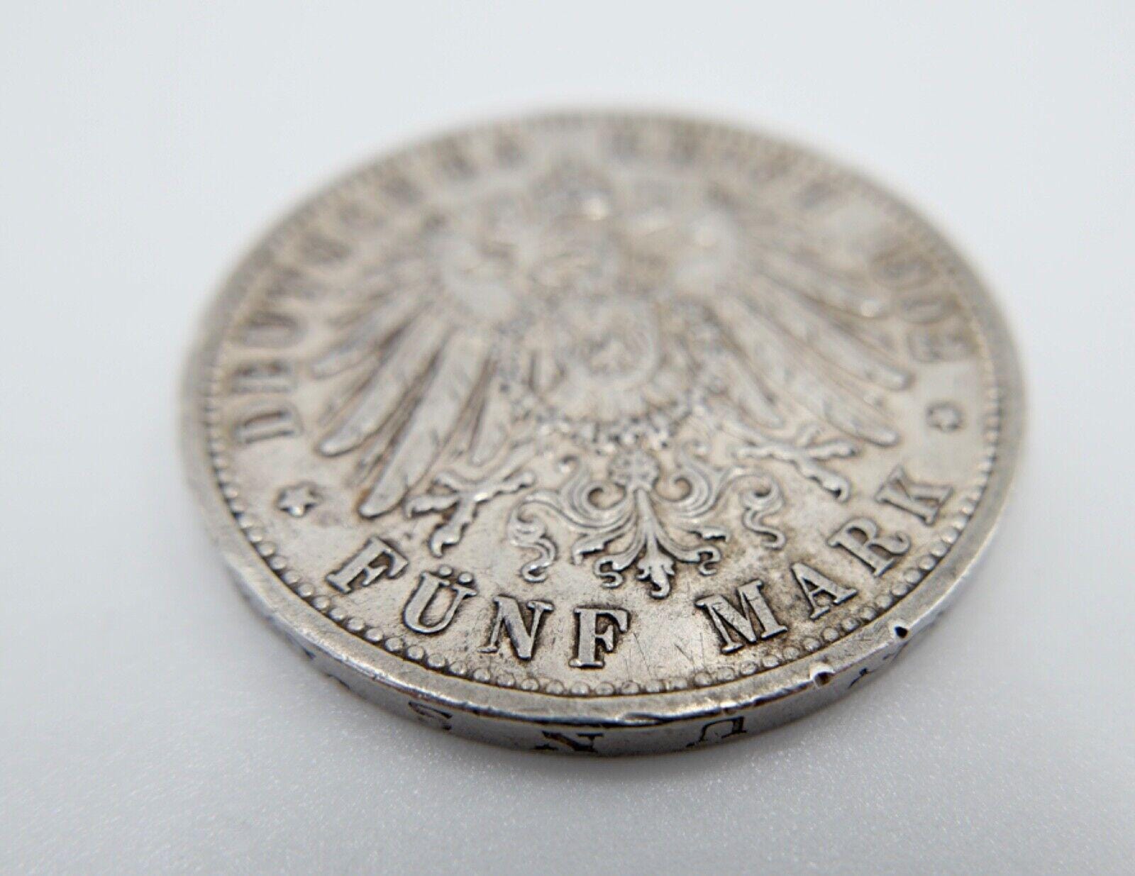 5 マルク銀貨、フリードリヒ 1 世、1902 年、G Jäger J. 33、バーデン