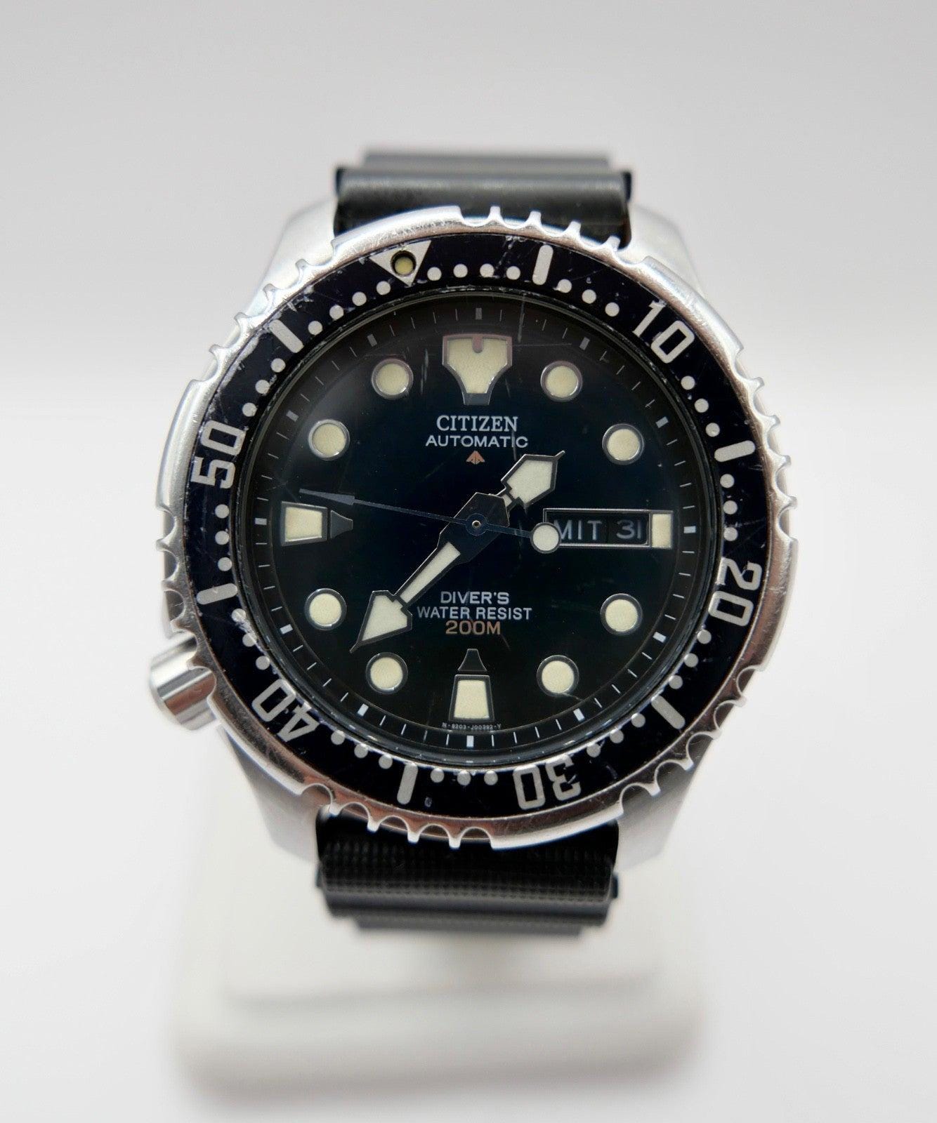 Citizen Promaster 200 M Automatic 8203-824393 Diver's Watch German